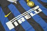 1998/99 INT Home Retro Long Sleeve Soccer jersey