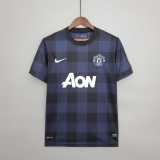 2013/14 Man Utd Away Retro Soccer jersey