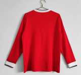 1982/83 Man Utd Home Retro Long Sleeve Soccer jersey
