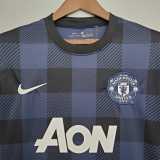 2013/14 Man Utd Away Retro Soccer jersey