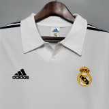 2001/02 R MAD Home Retro Long Sleeve Soccer jersey
