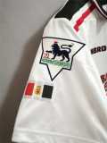 1998/99 Man Utd Away Retro Soccer jersey