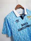 1991/92 Lazio Home Retro Soccer jersey