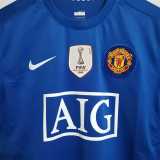 2008/09 Man Utd 3RD Retro Long Sleeve Soccer jersey
