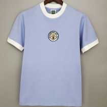 1972 Man City Home Retro Soccer jersey
