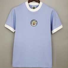 1972 Man City Home Retro Soccer jersey