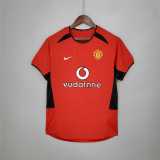 2002/04 Man Utd Home Retro Soccer jersey