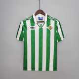 1994/95 Real Betis Home Retro Soccer jersey