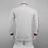 1986/87 Man Utd Away Retro Long Sleeve Soccer jersey