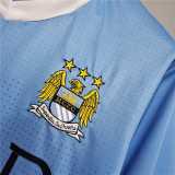 2011/12 Man City Home Retro Soccer jersey
