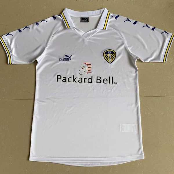 1999 Leeds United Home Retro Soccer jersey