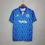 1991/92 Napoli Home Retro Soccer jersey