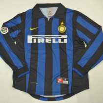 1998/99 INT Home Retro Long Sleeve Soccer jersey