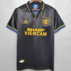 1993/94 Man Utd Away Retro Soccer jersey