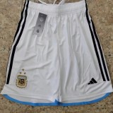 2022 Argentina Home Fans Soccer Shorts