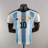 2022 Argentina Home Player Soccer jersey