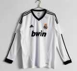 2012/13 R MAD Home Retro Long Sleeve Soccer jersey