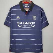 1999/00 Man Utd Away Retro Soccer jersey