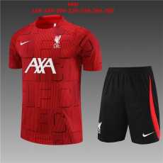2023/24 LIV Red Kids Training Shorts Suit