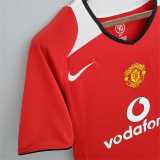 2004/06 Man Utd Home Retro Soccer jersey