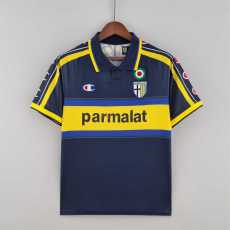 1999/00 Parma Away Retro Soccer jersey