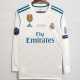 2017/18 R MAD Home Fans Long Sleeve Soccer jersey