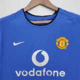 2002/04 Man Utd Away Retro Soccer jersey