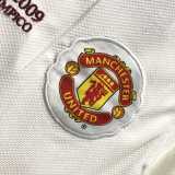 2008/09 Man Utd Away Retro Long Sleeve Soccer jersey