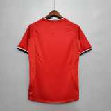 2000/02 Man Utd Home Retro Soccer jersey