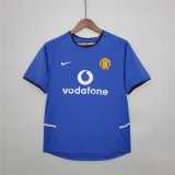 2002/04 Man Utd Away Retro Soccer jersey
