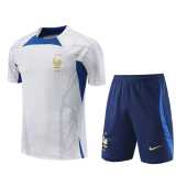 2022 France Training Shorts Suit