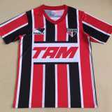 1993 Sao Paulo FC Away Retro Soccer jersey