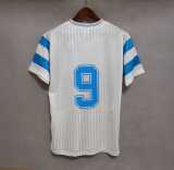 1990/92 Marseille Home Retro Soccer jersey