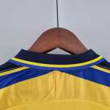 1999/00 Parma Home Retro Soccer jersey
