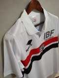 1991/92 Sao Paulo FC Home Retro Soccer jersey