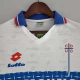 1996 CD Universidad Catolica Home Retro Long Sleeve Soccer jersey