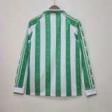 1995/97 Real Betis Home Retro Long Sleeve Soccer jersey