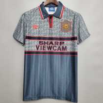 1994/96 Man Utd Away Retro Soccer jersey