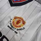 1982/83 Man Utd Away Retro Soccer jersey