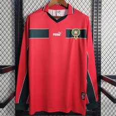1998 Morocco 3RD Retro Long Sleeve Soccer jersey
