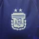 2022 Argentina Away Fans Long Sleeve Soccer jersey
