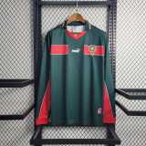 1998 Morocco Home Retro Long Sleeve Soccer jersey