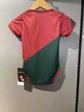 2022 Portugal Home Baby Jersey
