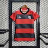 23 24 Flamengo Home Fans Version Women Soccer jersey AAA40187