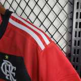 23 24 Flamengo Home Fans Version Women Soccer jersey AAA40187