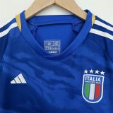 2023 Italy Home Fans Version Kids Soccer jersey AAA40554