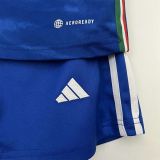 2023 Italy Home Fans Version Kids Soccer jersey AAA40554