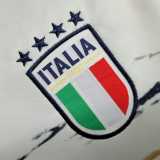 2023 Italy Away Fans Version Long Sleeve Men Soccer jersey AAA41205