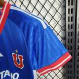 2023/24 Universidad de Chile Home Fans Kids Soccer jersey