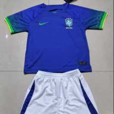 2022 Brazil Away Fans Sets Soccer jersey